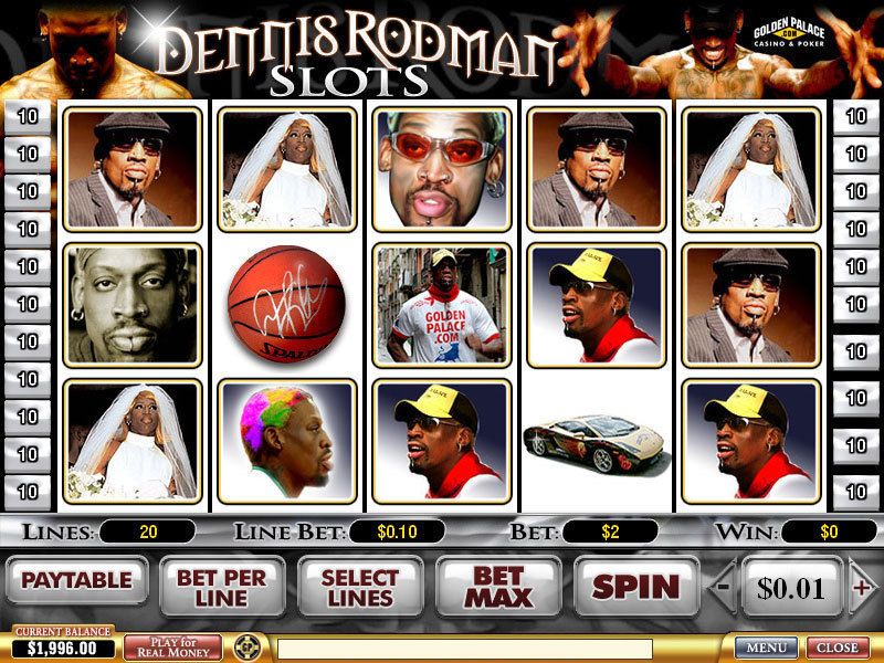 Видео-слот «Dennis Rodman» в казино Вулкан